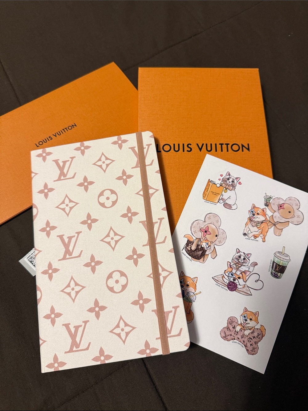 Louis Vuitton Jane Notebook MM & Stickers